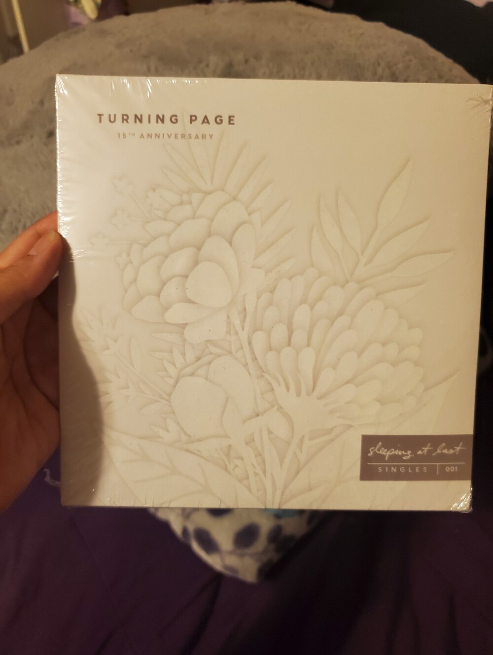 Sleeping at Last-Turning Page 15th anniversary 7" Signed Vinyl